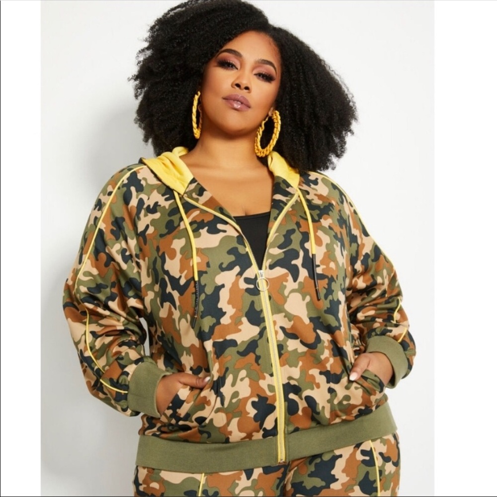 Brand New Ashely Stewart Bomber Jacket With Hoodie Size 10 /12